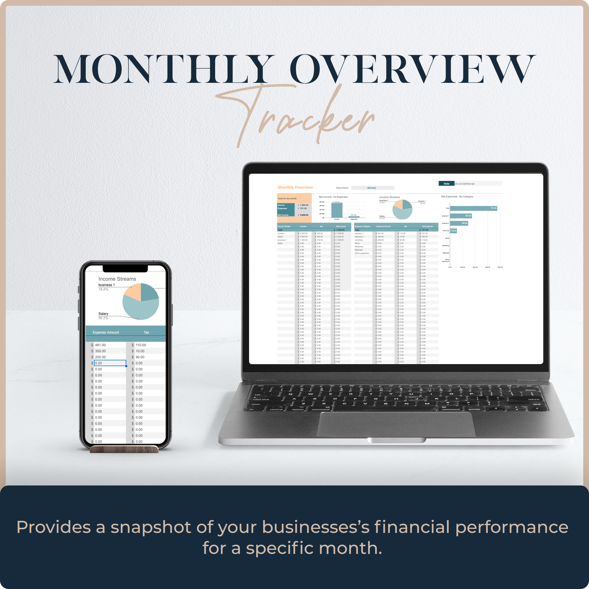 EASY BOOKKEEPING TRACKER