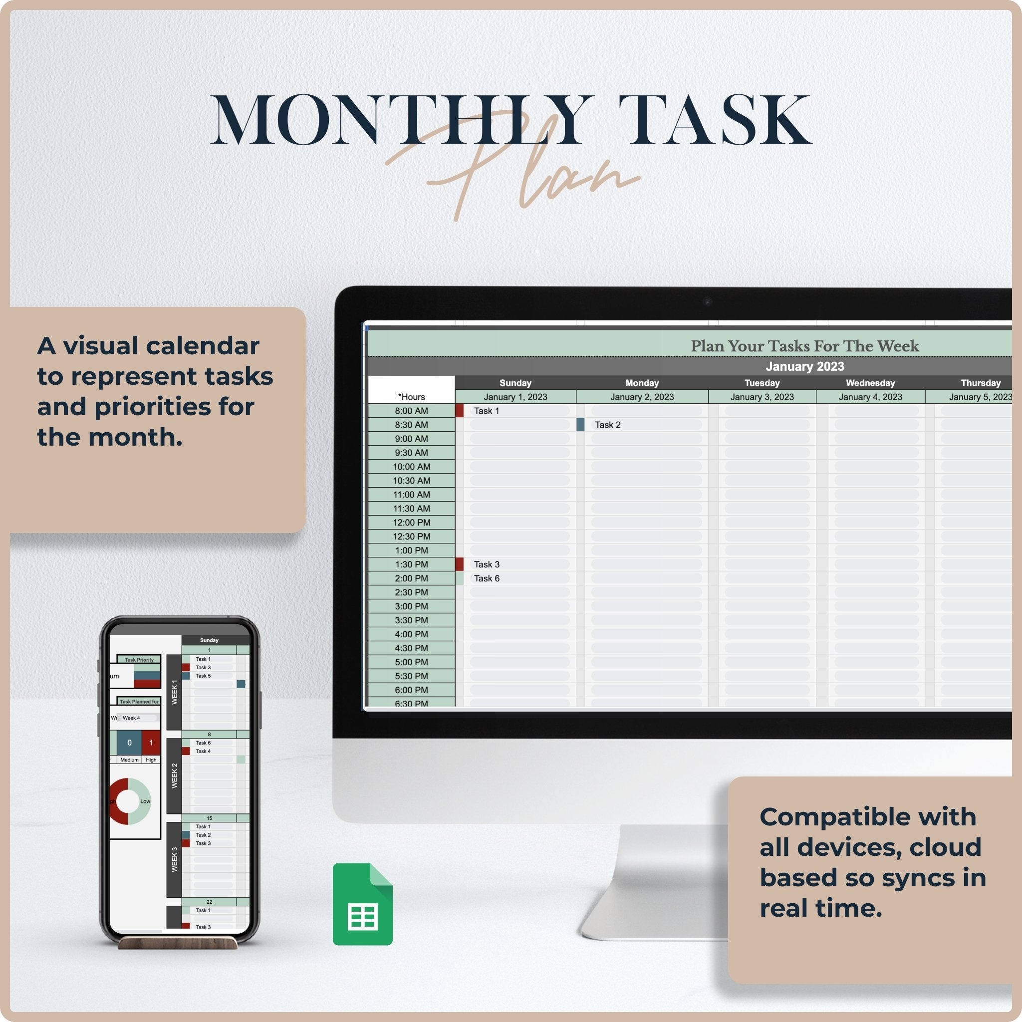 Ultimate To-Do List Tracker: Task Manager & Project Tracking Template